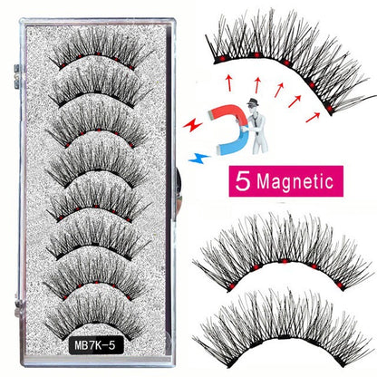 🎀Schöne große Aktion🔥WIEDERVERWENDBARES MAGNETISCHES WIMPERNSET
