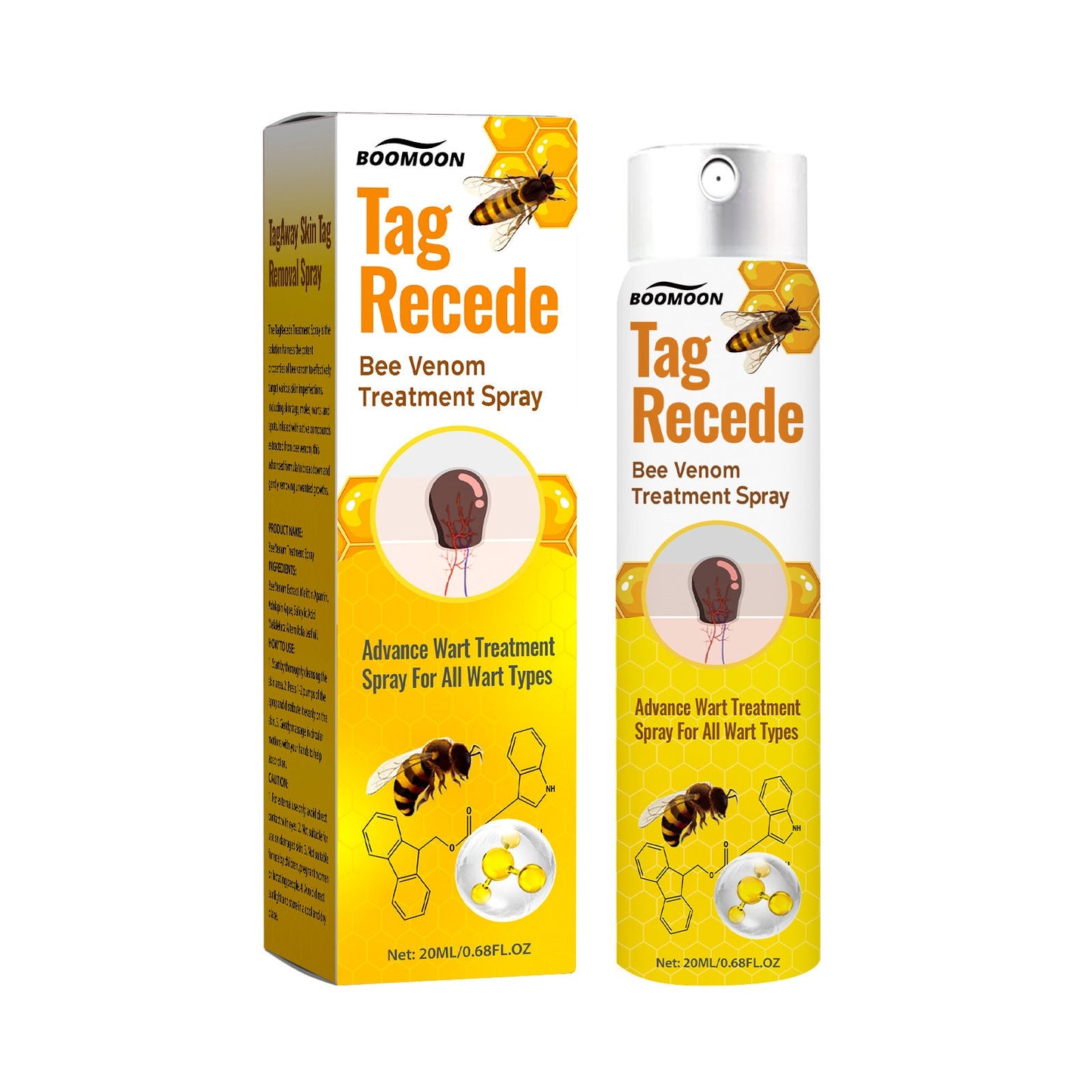 👨‍⚕️ILDS-Recommend 🟢 🐝TagRecede Bee venom Anti-Wart and Skin Treatment Spray💨