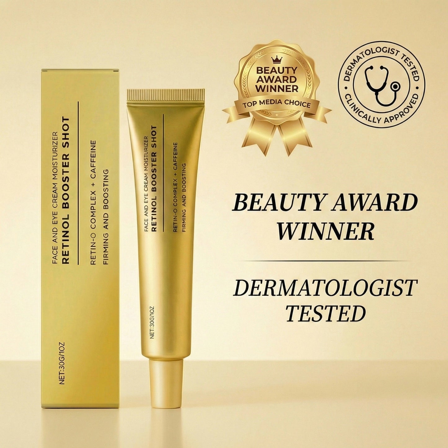 Radiance Boost Retinol Cream ✨ | Brighten & Glow 🌟