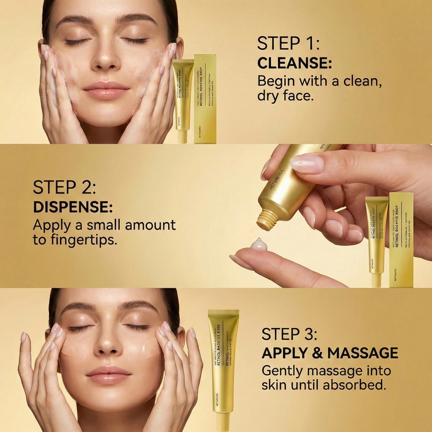 Radiance Boost Retinol Cream ✨ | Brighten & Glow 🌟