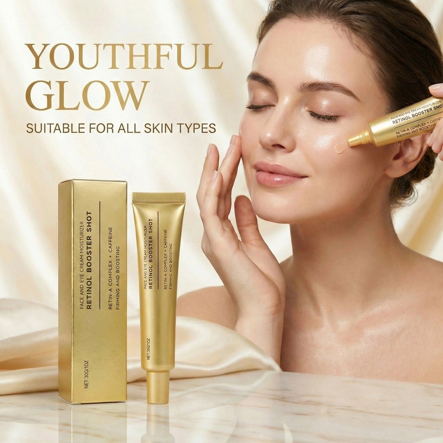 Radiance Boost Retinol Cream ✨ | Brighten & Glow 🌟
