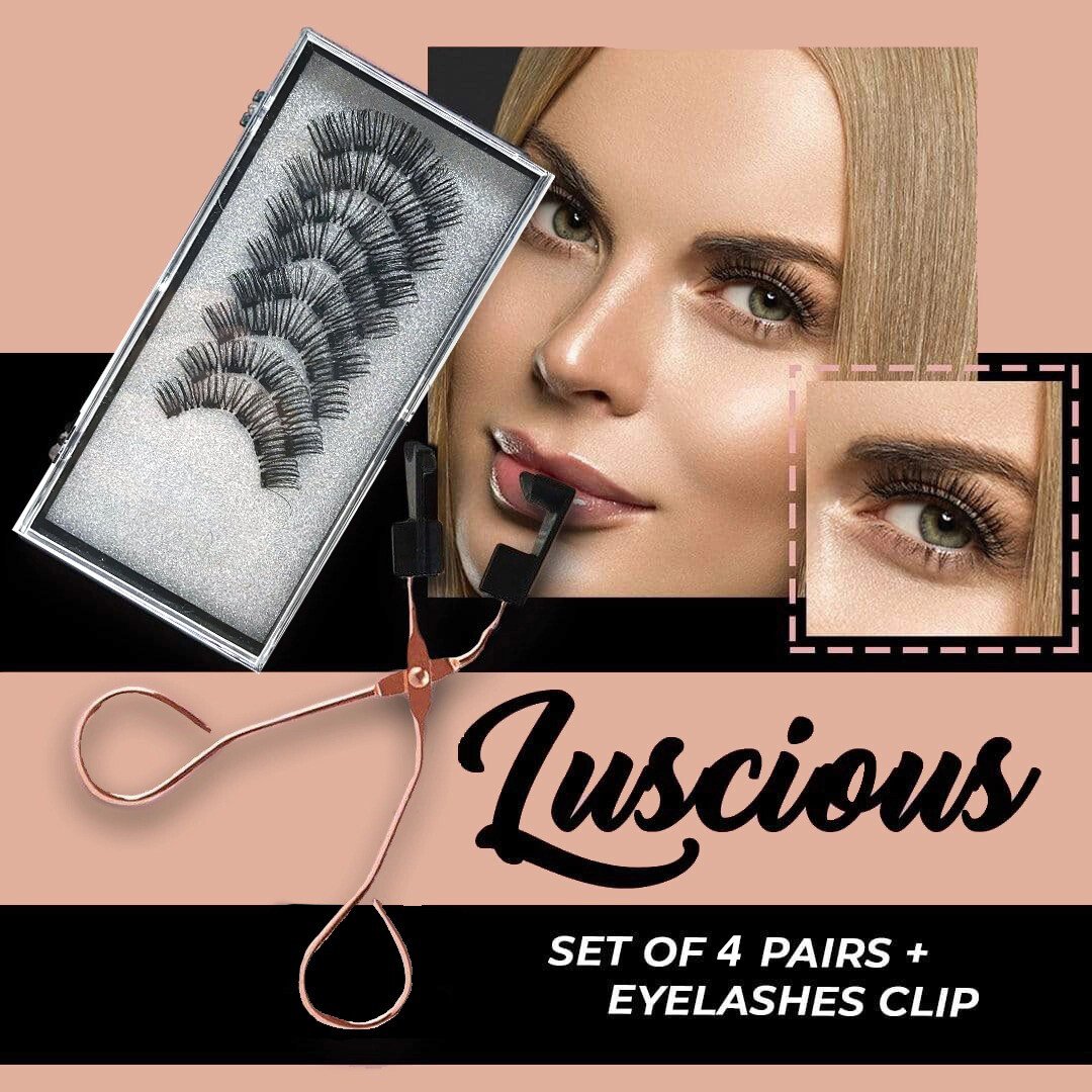 🎀Schöne große Aktion🔥WIEDERVERWENDBARES MAGNETISCHES WIMPERNSET