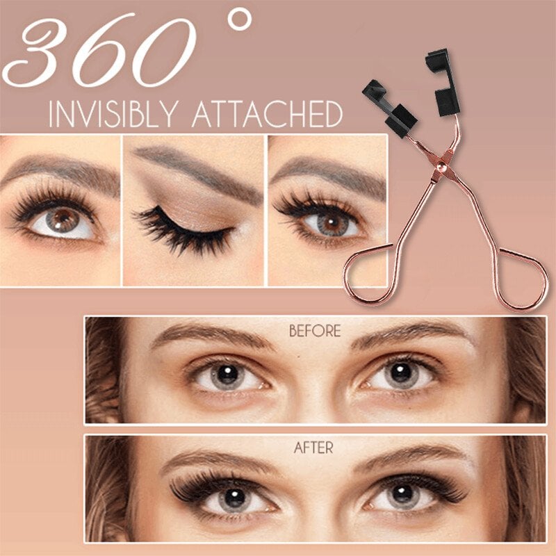 🎀Schöne große Aktion🔥WIEDERVERWENDBARES MAGNETISCHES WIMPERNSET