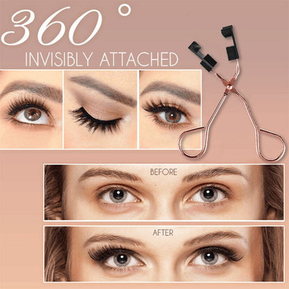 🎀Schöne große Aktion🔥WIEDERVERWENDBARES MAGNETISCHES WIMPERNSET