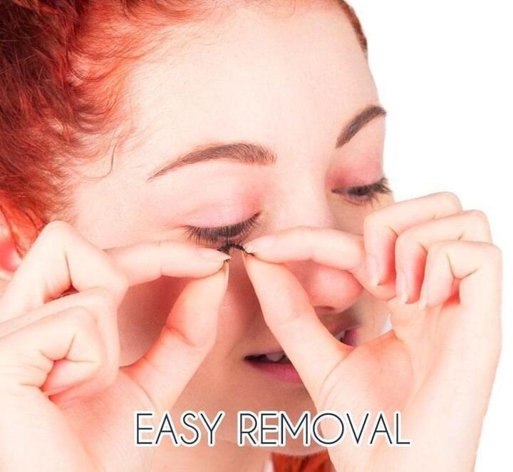 🎀Schöne große Aktion🔥WIEDERVERWENDBARES MAGNETISCHES WIMPERNSET