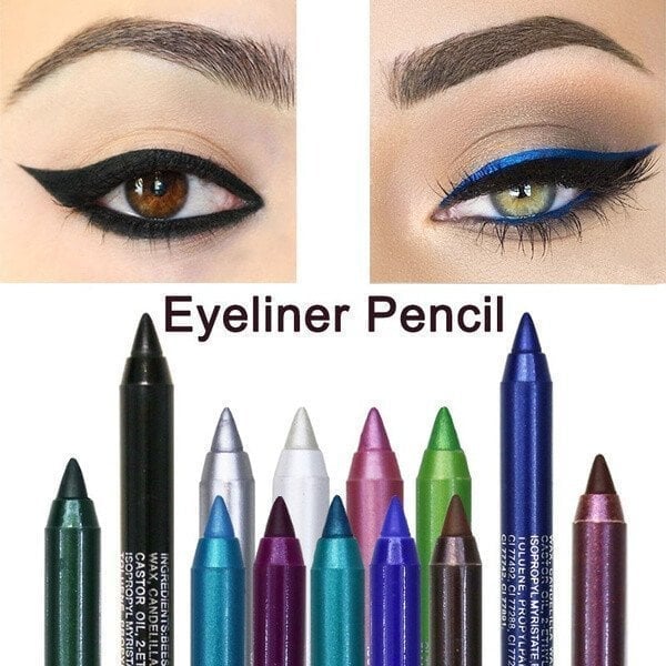 🔥Wasserfester Eyeliner mit langem Halt – 13 lebendige Farbtöne