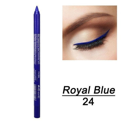 🔥Wasserfester Eyeliner mit langem Halt – 13 lebendige Farbtöne