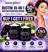 lunacipher BIOTIN 10-IN-1 SKIN RESTORATION CREAM