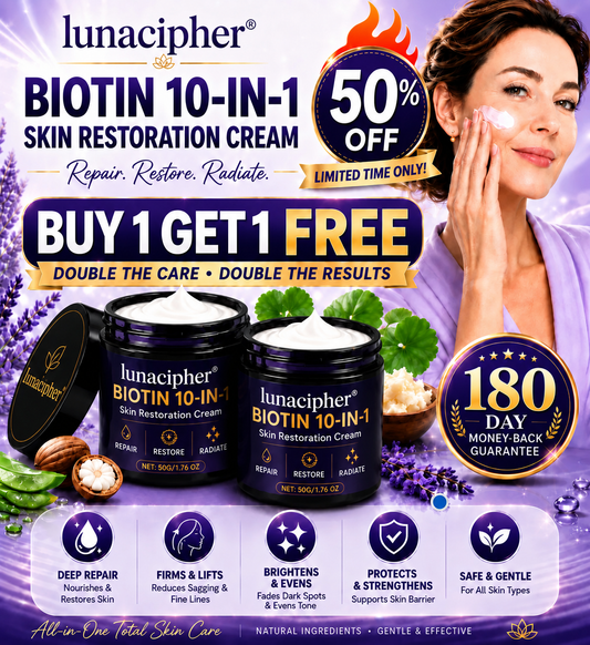 lunacipher BIOTIN 10-IN-1 SKIN RESTORATION CREAM