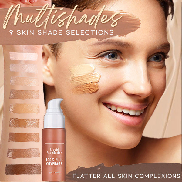 Full Coverage Matte Liquid Foundation
