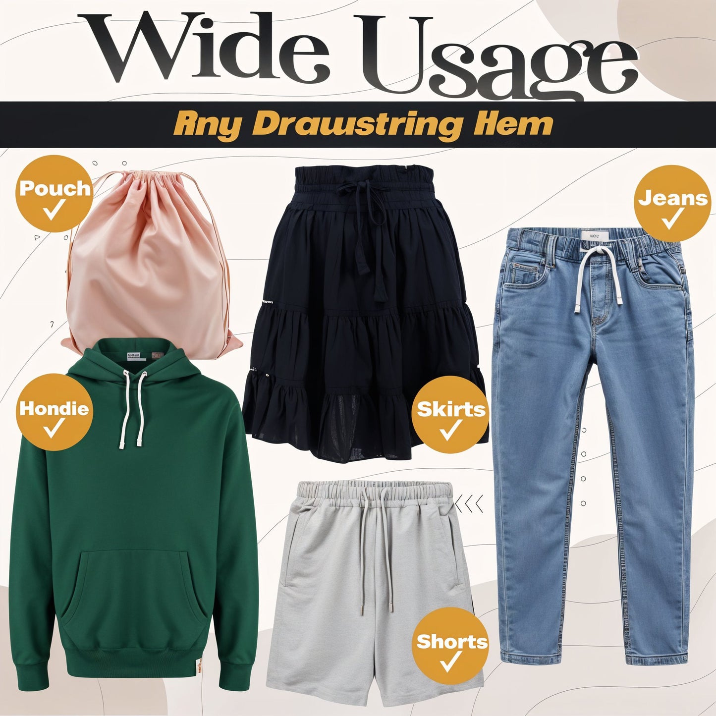 Easy Waistband Drawstring Threader