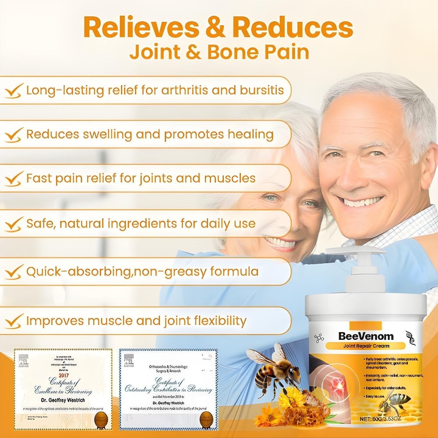 BeeVenom Joint Repair Cream