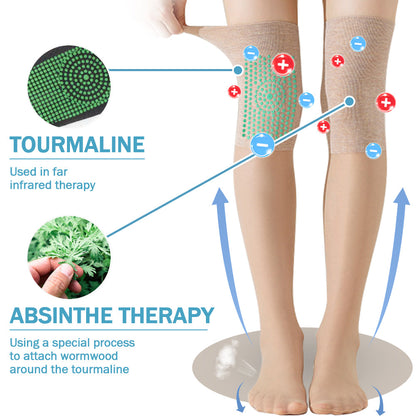 Made In USA CC™ Ionic Correction Lymphatic Detoxification Long Tube Silk Stockings(limited time offer, lasts 30 minutes)